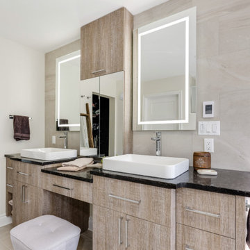 Emmett Road Custom Home Ensuite Bathroom