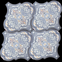 CurvyTile Lithium Samara Grey | 10.5x10.5 - Products