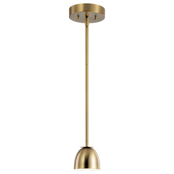 Kichler Baland 1-LT LED Mini Pendant 52419BNBLED - Brushed Natural Brass
