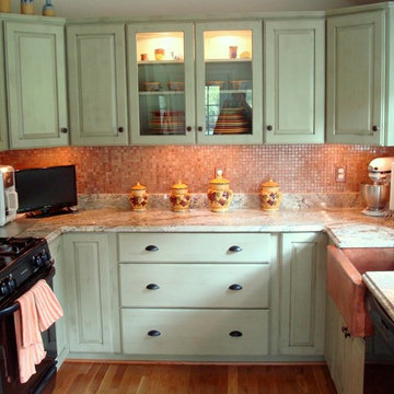 Weathered Sage w/ Copper Sink