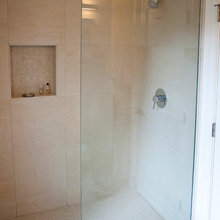 glass splash wall