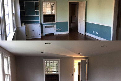 Inspiration for a contemporary living room remodel in Other
