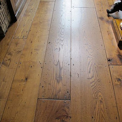 Antique Wide Plank Chestnut Flooring - Hardwood Flooring