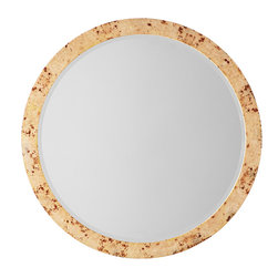 BURL WOOD MIRROR - Products