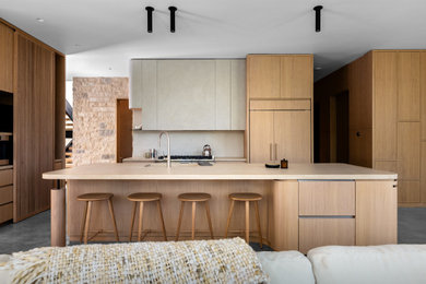 Inspiration for a modern home design remodel in Denver