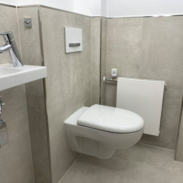 Modernisierung eines Gäste WC's in Unterföhring bei München