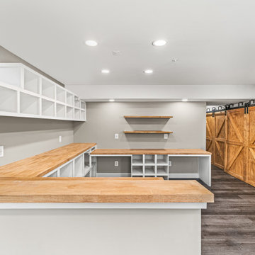 Custom-Built for Creativity: A Functional Basement Transformation