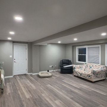 Custom Den Transformation & Structural Ceiling Elevation – Salem, VA