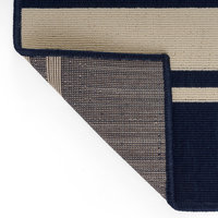Julia Outdoor Stripe Area Rug, 5'3"x7"