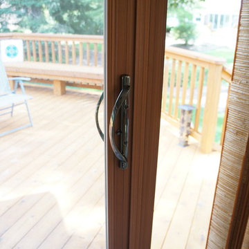 Have the look and feel of wood with the energy efficiency of uPVC