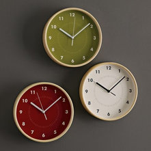 Contemporary Clocks by West Elm