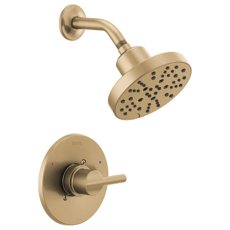Delta 142749 Nicoli Monitor 14 Series Single Function Pressure - Champagne