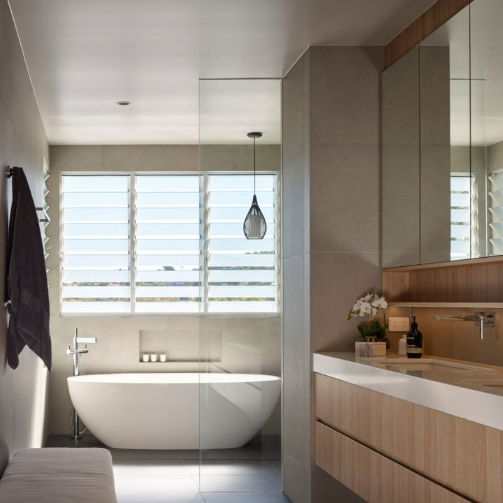 75 Most Popular 75 Beautiful Brown Bathroom Ideas & Designs Design ...