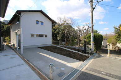 This is an example of a modern home in Osaka.
