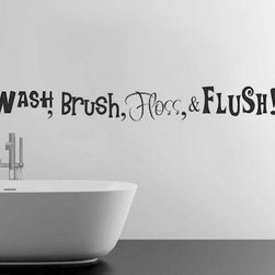 Bath and Laundry Wall Quotes - Wall Decals