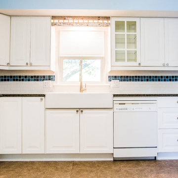 Customized Kitchen, Hand Rail, and Barnwood Entrence