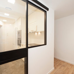Puerta corredera | Reforma de piso Maragall - Interior Doors