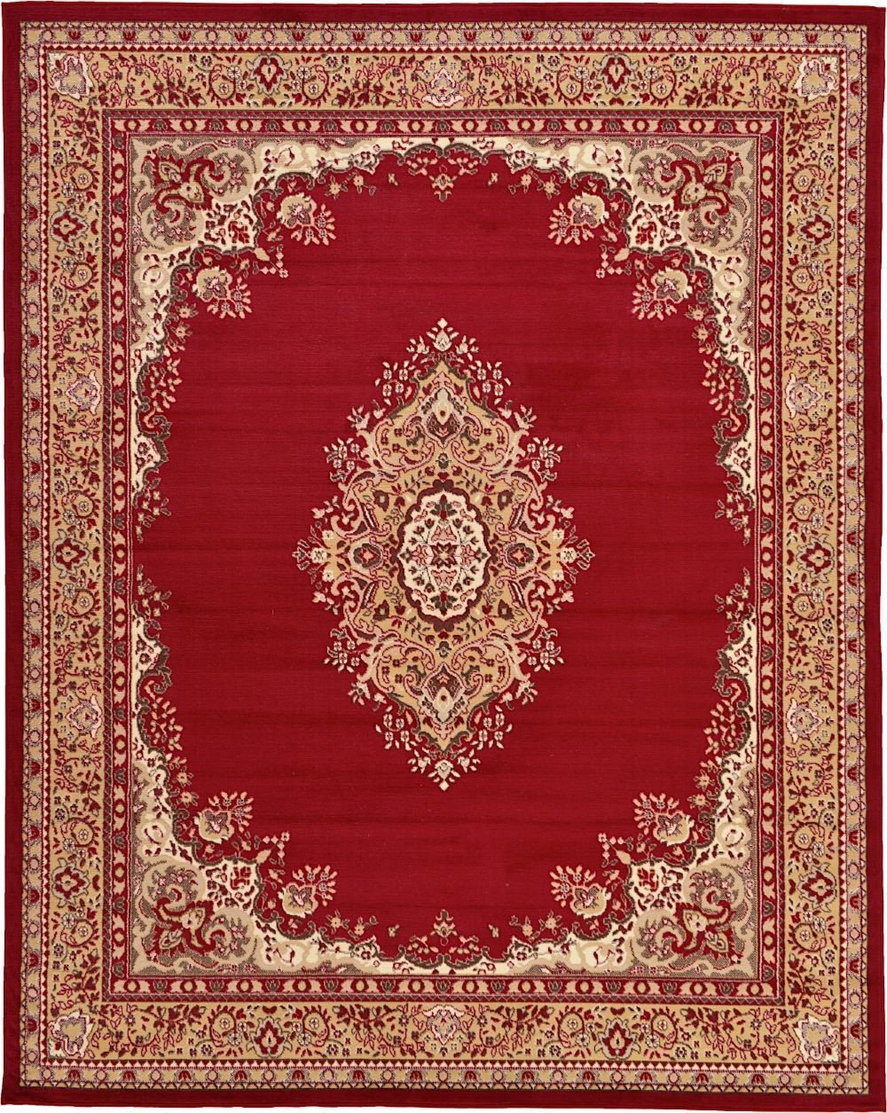 Traditional Anahita Wine Area Rug, 8'x10' - Traditional - Area Rugs ...