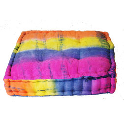 Eclectic Floor Pillows And Poufs by Modelli Creations
