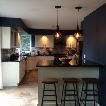 Kitchen Remodel done in Maple
