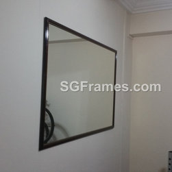 Home Deco Mirrors &ndash; with Frame &ndash; Custom Size - SGFrames - Products