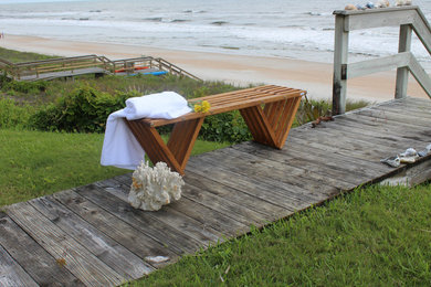 Inspiration for a modern patio remodel in Jacksonville