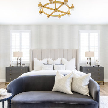 Lilac Sky Primary Bedroom Retreat and Reflection Space