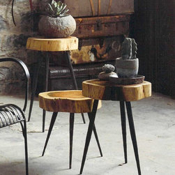 Roost Terra Stool/Side Table - Console Tables