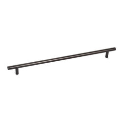 Cosmas - Cosmas 305-480ORB Oil Rubbed Bronze 18-7/8&rdquo; CTC (480mm) Euro Bar Pull - Cabinet And Drawer Handle Pulls