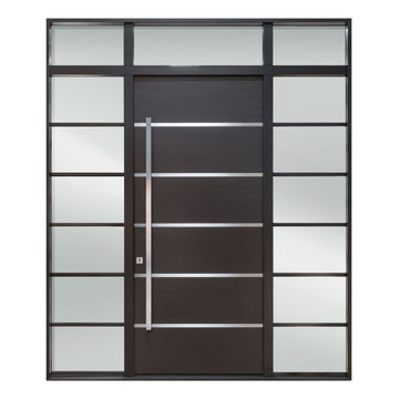 Modern Euro Entry Doors | Glenview Haus | GD-EMD-B1W 2SL TR CST