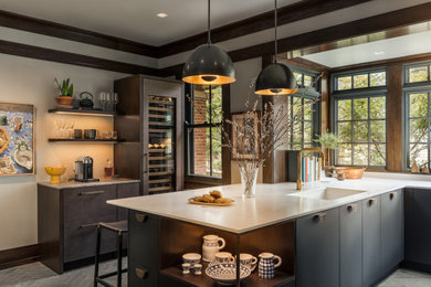 Inspiration for a transitional kitchen remodel in San Francisco