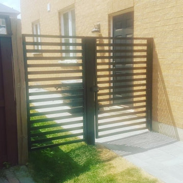 Custom Horizontal Fence Gate