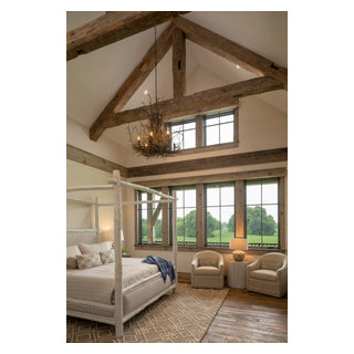 Weathered Antique Reclaimed Timbers - Rustic - Bedroom - Minneapolis ...