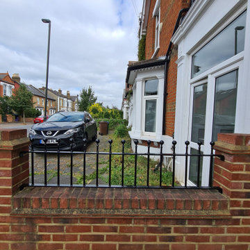 Metal railing restoration in Wimbledon SW20