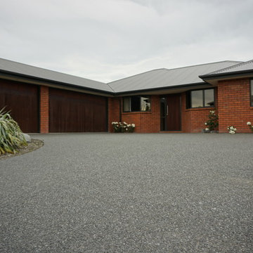 exposed aggregate driveway Christchurch