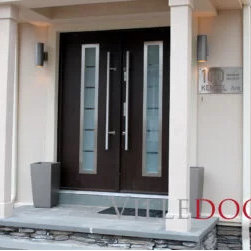Modern Front Entry Double Door. Hurricane impact entry door - Products