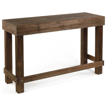 31" High Wood Console Table