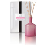 LAFCO - Duchess Peony Powder Room Diffuser - Our hand blown glass diffusers filled with natural essential oil based fragrances, unite home fragrance with art to create the perfect ambiance.