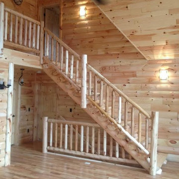 Log Railing