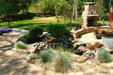 Inspiration for a landscaping in Richmond.