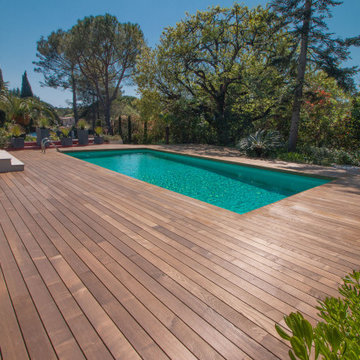 Le contour de piscine essence Thermory®