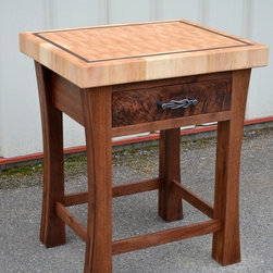 End Grain Butcher Block Island - Products