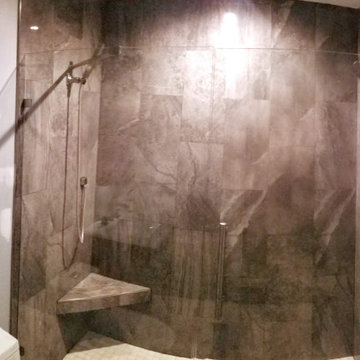 Charlotte Contemporary Master Bathroom