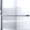 DreamLine Infinity-Z 32"x60" Frosted Sliding Shower Door with Base, Backwalls