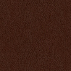 Kovi Fabrics Chocolate Brown Plain Breathable Leather Texture Upholstery Fabric