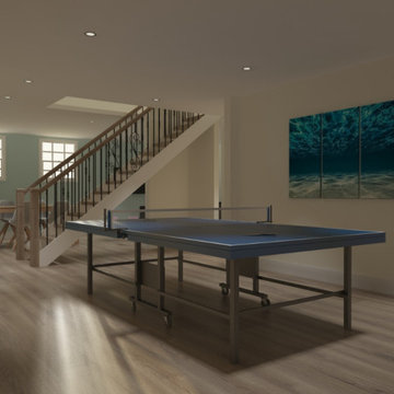 Open Concept Basement Remodel