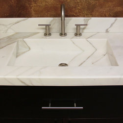 Calacatta Alba Consoles - Bathroom Sinks