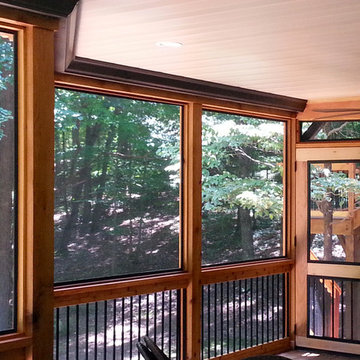 Multi-Level Deck with Screen Room