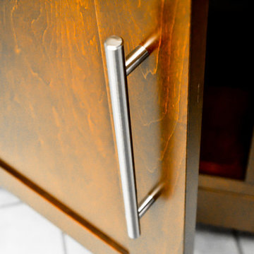 Automated TV Lift Cabinet in Solid Cherry (The Richmond)