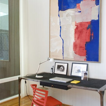 Modernist House - Bethesda MD - Desk Area